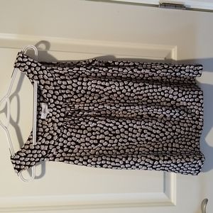 NWT size M Calvin Klein sleeveless print top